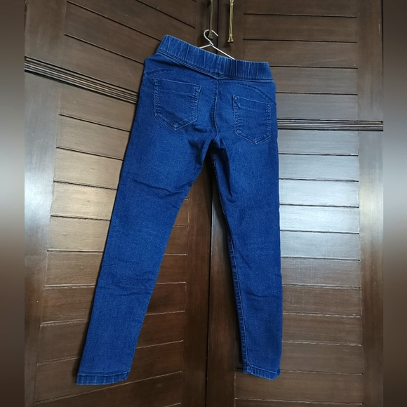 BARE DENIM Blue Solid Ankle-Length Casual Women Skinny Fit Jeggings - Picture 2 of 11